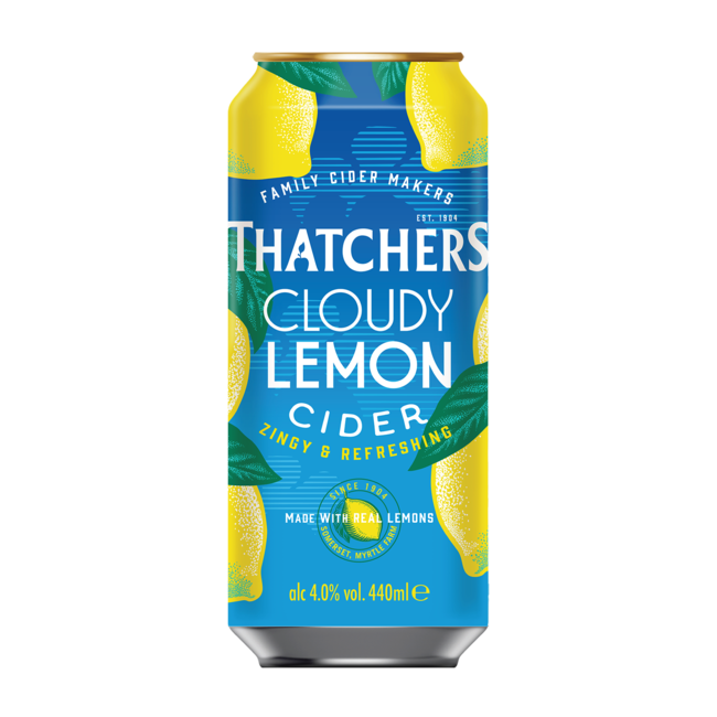 Thatchers Cloudy Lemon 4pk ABV4% 6x4x440ml