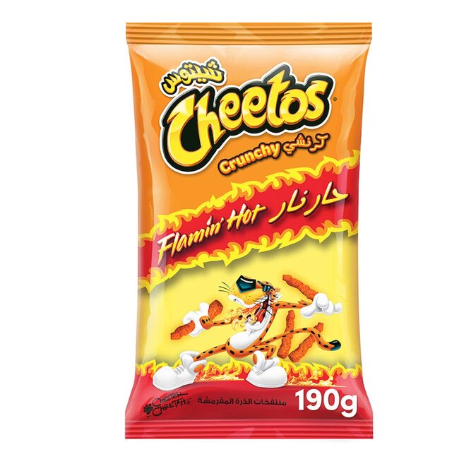 Cheetos Cheetos Flamin' Hot Crunchy 20x190g BBD: 12-11-2024