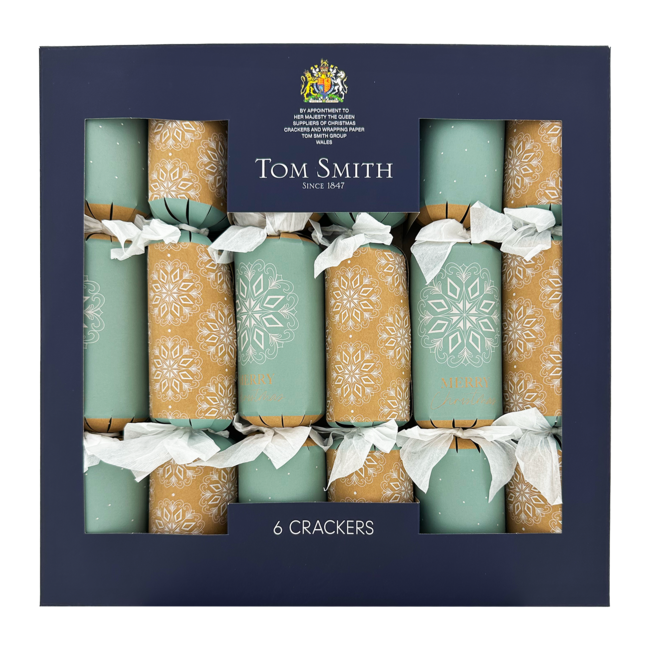 Tom Smith Nordic Kraft Premium 6x(6x14'') Christmas Crackers