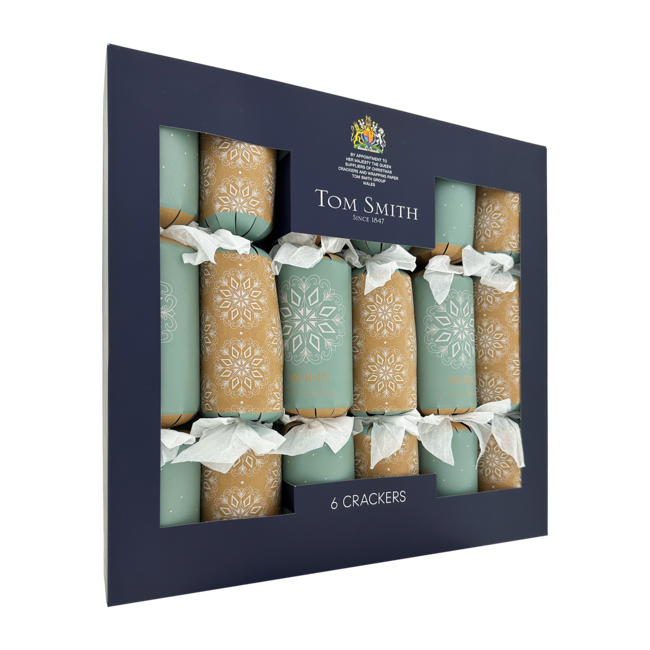 Tom Smith Nordic Kraft Premium 6x(6x14'') Christmas Crackers