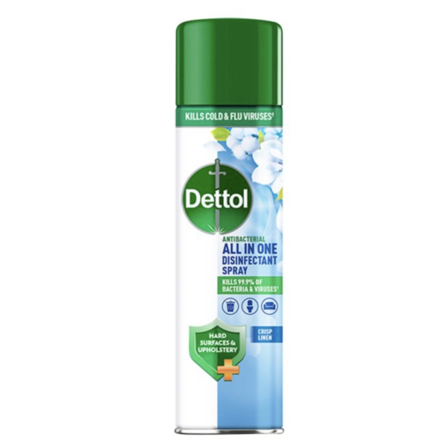 Dettol Disinfectant Spray Crisp Linen 6x300ml