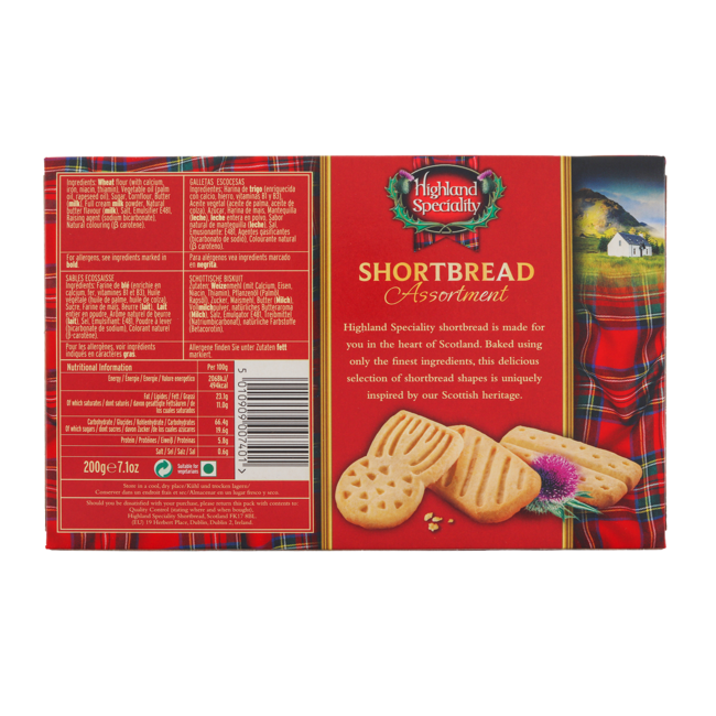 Highland Speciality  Shortbread Assortment 24x200g