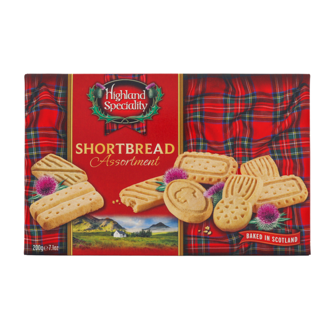 Highland Specialty Highland Specialty Shortbread Assortment 24x200g