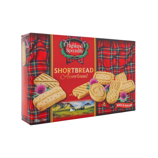 Highland Specialty Shortbread Assortment 24x200g