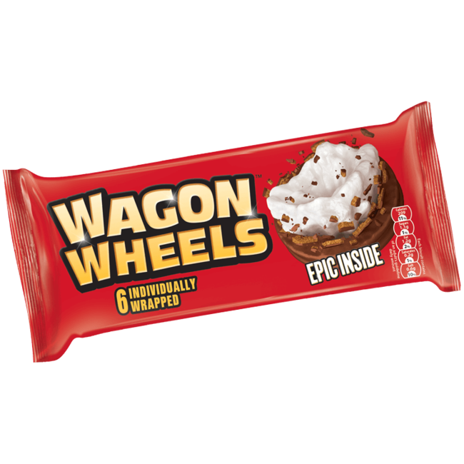 Burtons Wagon Wheels Original 16x6pk