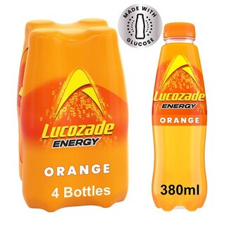 Lucozade Lucozade Energy Orange 4pk 6x4x380ml