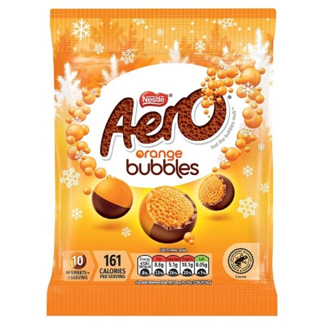 Aero Bubbles Orange Bag 12x70g