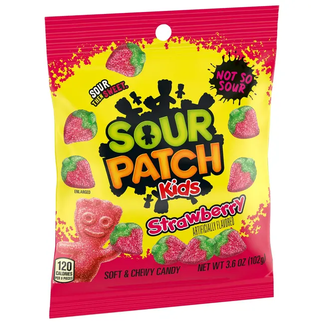 Sour Patch Kids Strawberry Pouch 12x102g