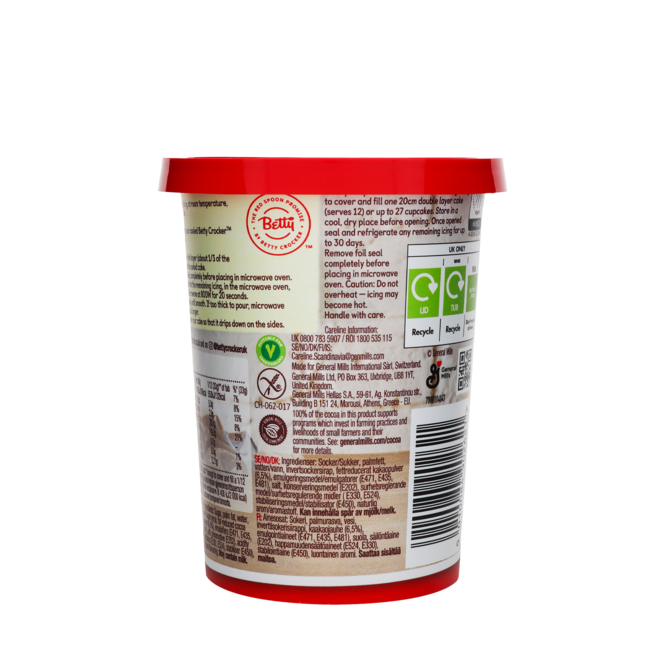 Betty Crocker Chocolate Fudge Icing 6x400g