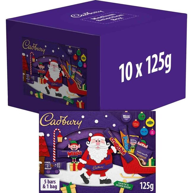 Cadbury Medium Santa Selection Box HOD PS 60x125g