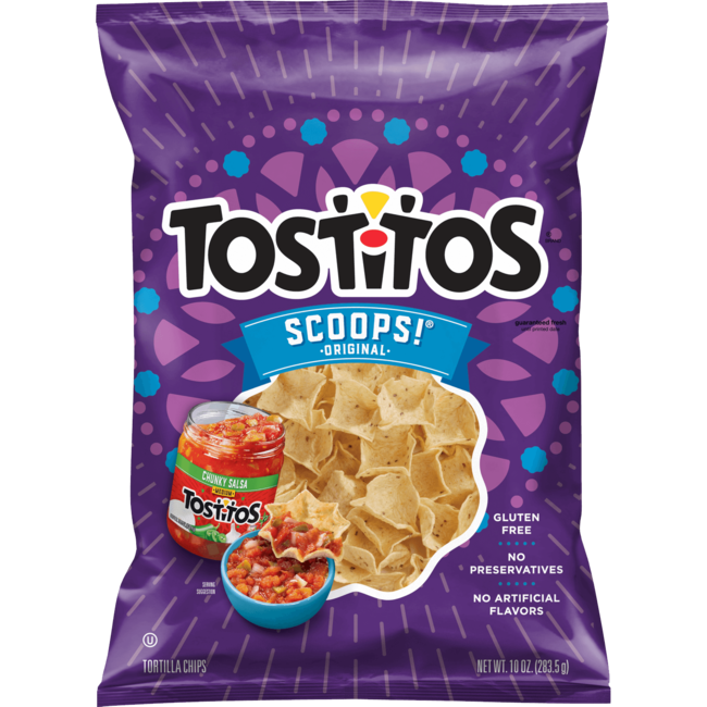 Tostitos Scoops! Tortilla Chips 6x283g