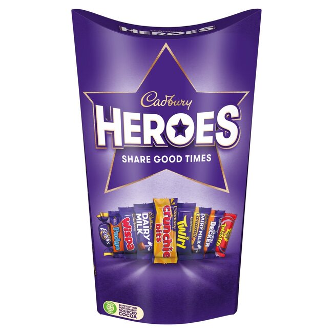 Cadbury Heroes Carton 6x290g