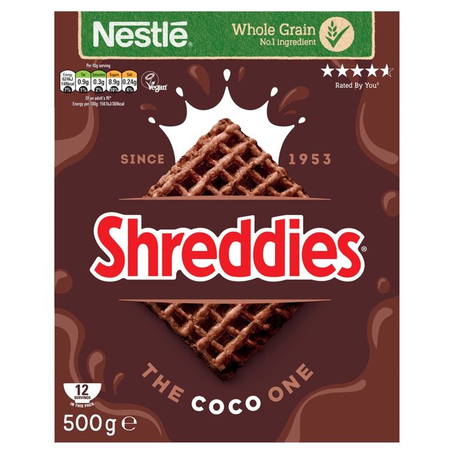 Nestle Coco Shreddies 8x500g