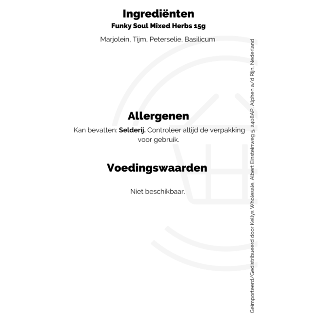 Funky Soul Mixed Herbs 6x15g