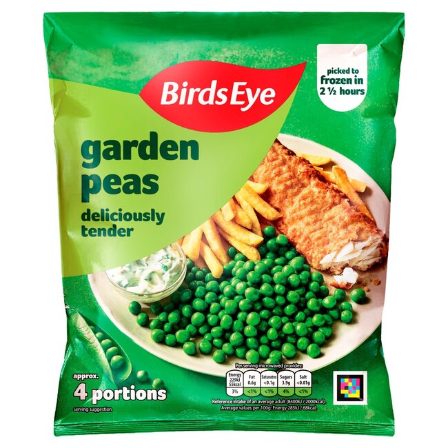 Birds Eye Garden Peas 24x375g
