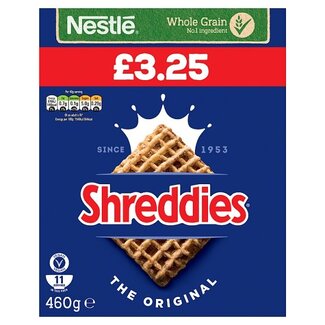 Nestle Nestle Shreddies pm £3.25 6 x 460g