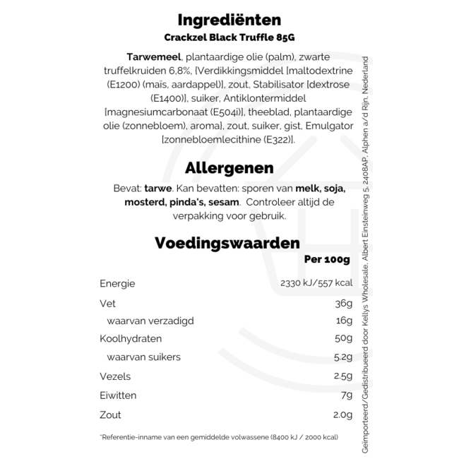 Crackzel Black Truffle 24x85G