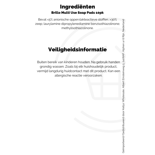 Brillo Multi Use Soap Pads 12x10pk