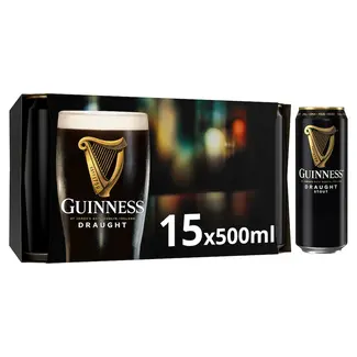 Guinness Guinness Draught Can 15x500ml