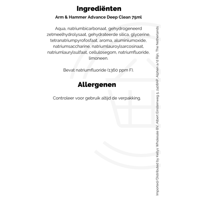 Arm & Hammer Advance Deep Clean 12x75ml