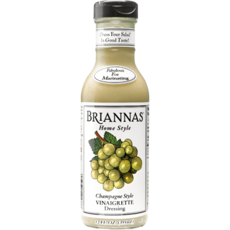 Briannas Briannas Champagne Vinegar Dressing 6x355ml