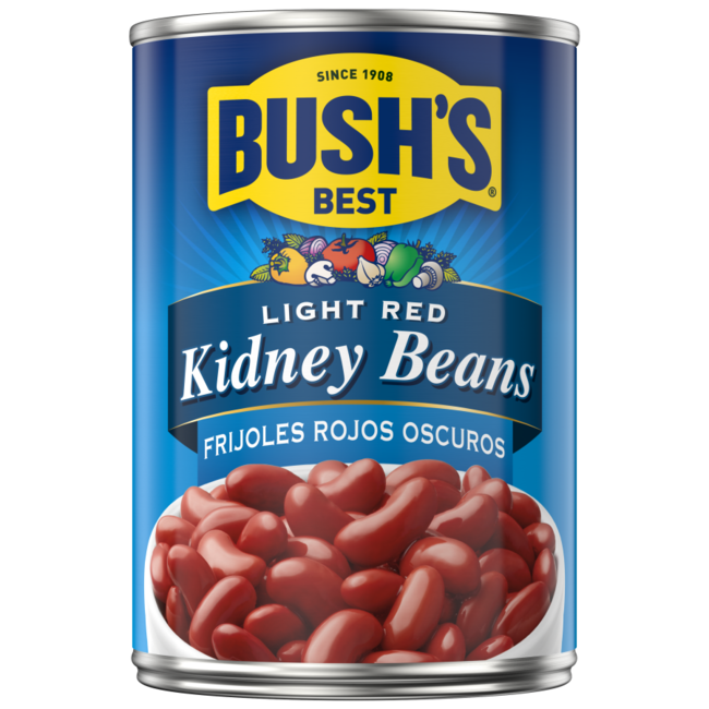 Bushs Light Red Kidney Beans 12x453g