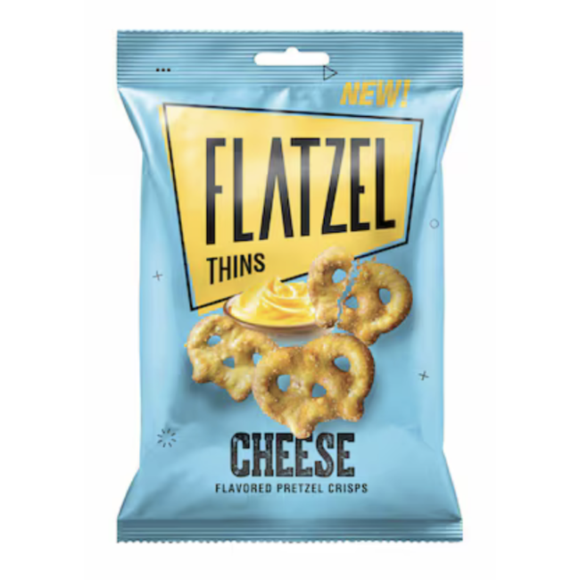 Flatzel Thins Cheese 24x85g