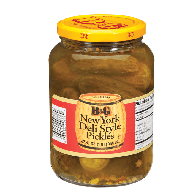 B&G New York Deli Style Pickles 12x945ml
