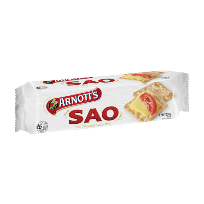 Arnott's SAO's 20x250g