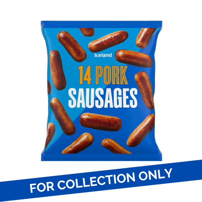 Iceland Pork Sausages  20 x 14 pack 700g