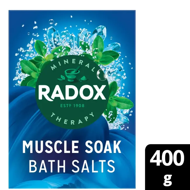 Radox Bath Salts Muscle Soak 6x400g