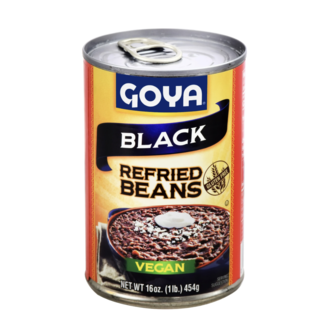 Goya Goya Black Refried Beans 12x454g