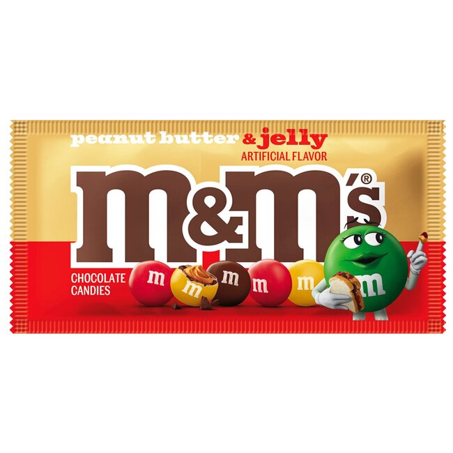 M&M Peanut Butter & Jelly Flavour 24x46g