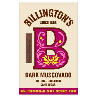 Billington's Billington's Dark Muscovado Natural Unrefined Cane Sugar 10x500g