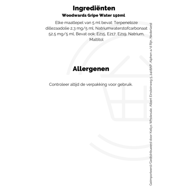 Woodwards Gripe Water 6x150ml