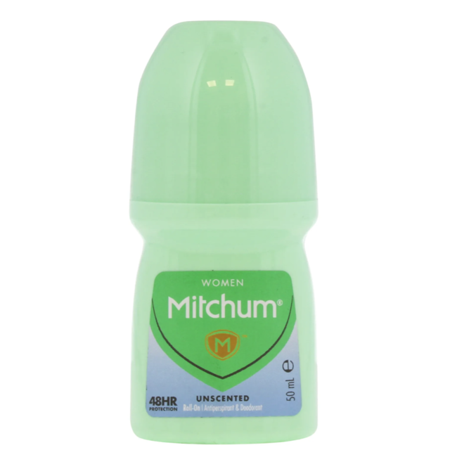 Mitchum Women Roll on Unscented 6x50ml