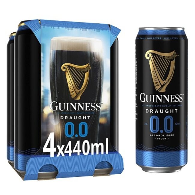 Guinness Draught 0% 6x4x440ml