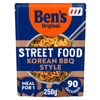 Bens Original Ben's Original Street Food Korean BBQ Style 6x250g