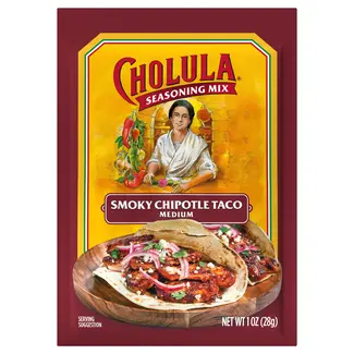 Cholula Cholula Smoked Chipotle Medium Taco Mix 12x28g