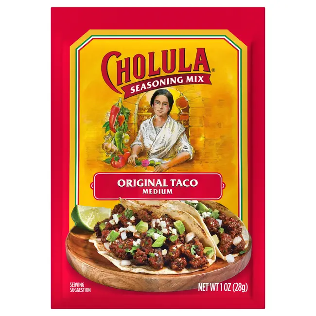 Cholula Original Taco Mix Medium 12x28g