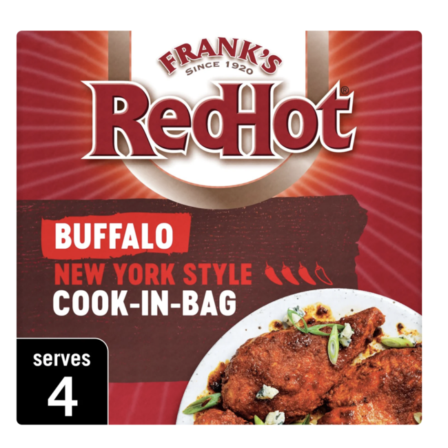 Frank's Buffalo New York Style Cook In Bag 7x25g