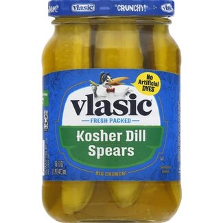 Vlasic Vlasic Kosher Dill Spears 6x473ml