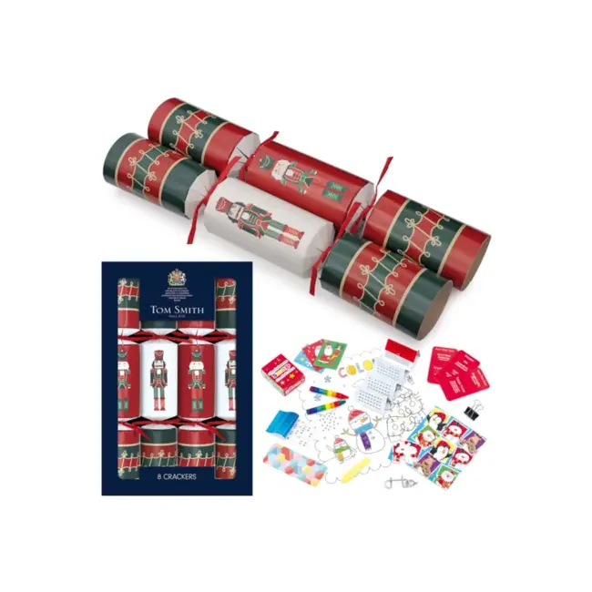 Tom Smith Nutcracker Family Christmas Crackers  6x ( 8x12.5")