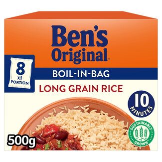 Bens Original Bens Original Boil In Bag Long Grain Rice 12x8x62.5g