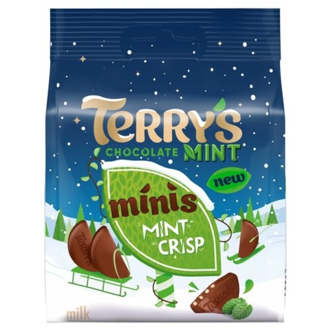 Terry's Mint Crisp Minis 10x80g