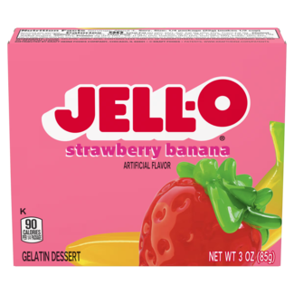 Jell-O Jell-O Strawberry & Banana 24x85g