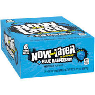 Now & Later Now & Later Blue Raspberry 24x26g (6pc)