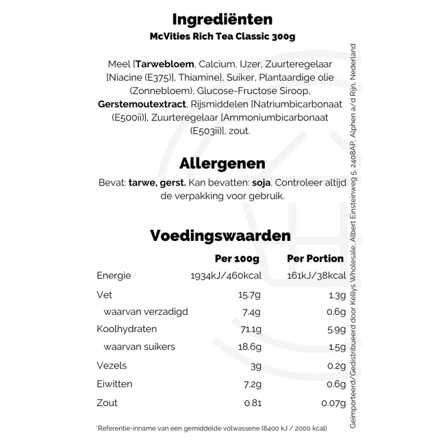 McVities Rich Tea 18x300g