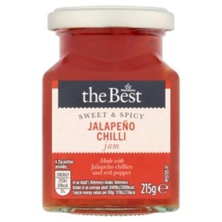 Morrisons Morrisons The Best Jalapeno Chilli Jam Chutney 6x215g