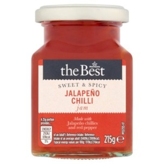 Morrisons The Best Jalapeno Chilli Jam Chutney 6x215g